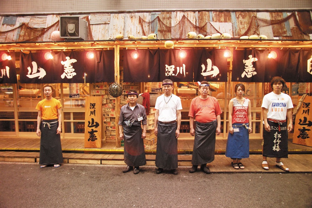 “浜倉ワールド“の第１弾、2005年6月にオープンした東京・門前仲町の居酒屋（のち閉店）