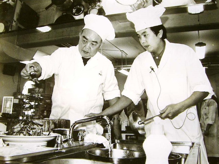 祖父・建民氏と、父・建一氏。二人は「四川料理」の存在感を日本に定着させた