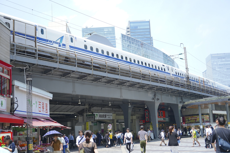 	JR有楽町駅前の様子