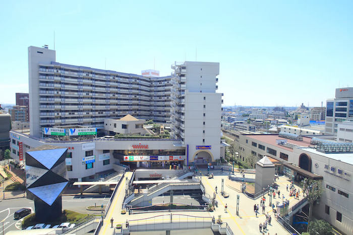 川越駅前の画像