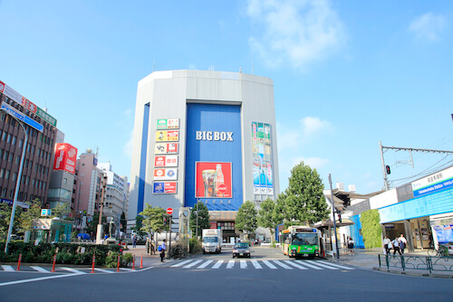 東京メトロ東西線高田馬場駅周辺の画像