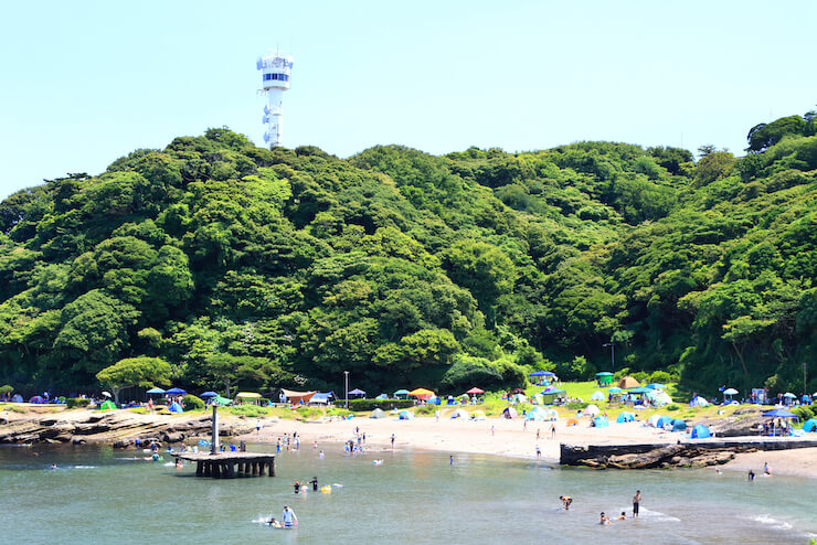 横須賀市の海岸