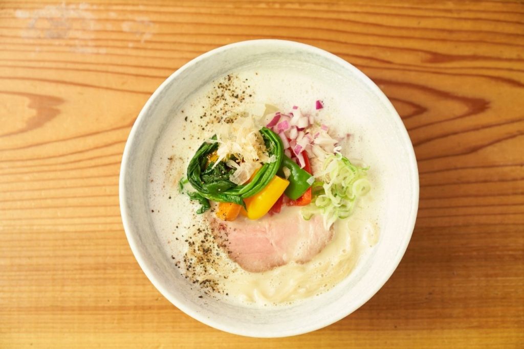 住所非公開の水炊き屋 水炊き 波多野 が 鶏白湯スープの無添加野菜つけ麺 麺処 竹川 をオープン Resta レスタ