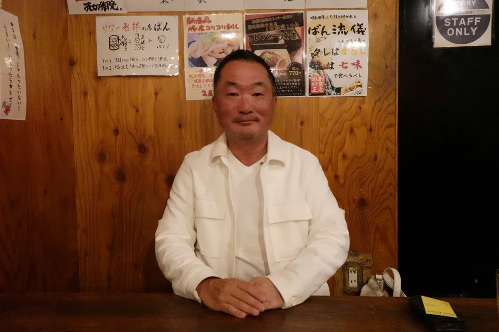 「ばん」代表の松本勝氏。メガフランチャイジーであった経験を、フランチャイズ本部に活かしていく