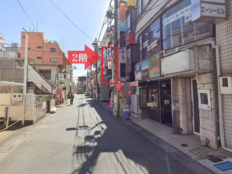 新所沢の居抜き店舗の外観