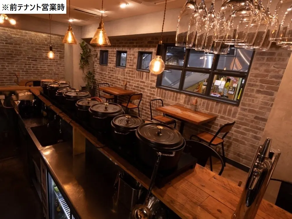 磯子の居抜き店舗の内装