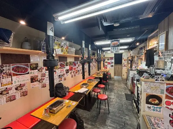 焼肉屋の居抜き物件の内装