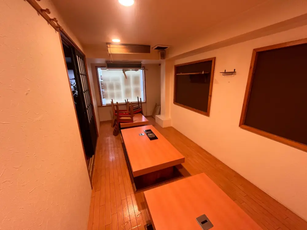 居酒屋の居抜き物件の内装