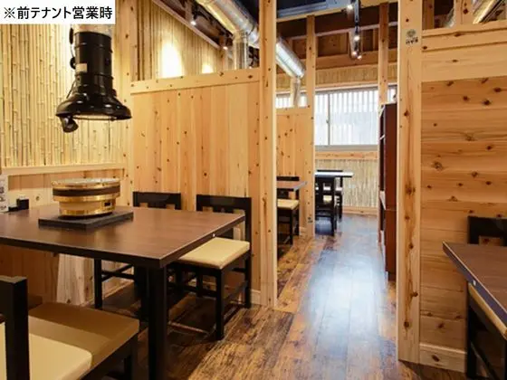 焼肉屋の居抜き物件の内装