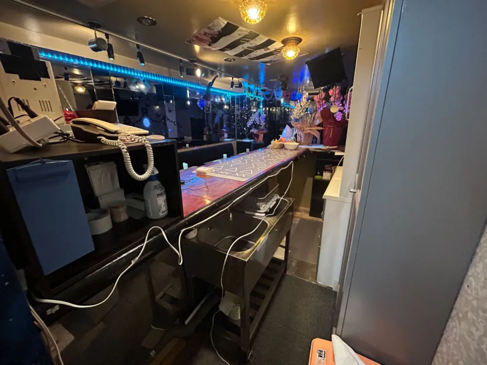 川口の居抜き店舗の内装