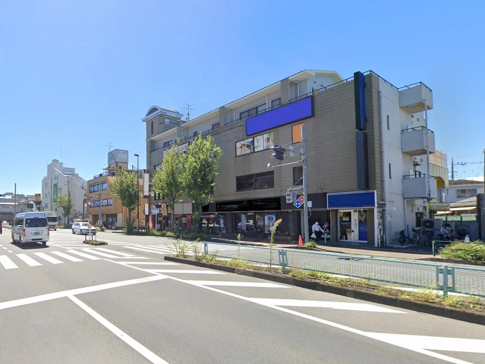 中河原のスケルトン店舗物件の外観