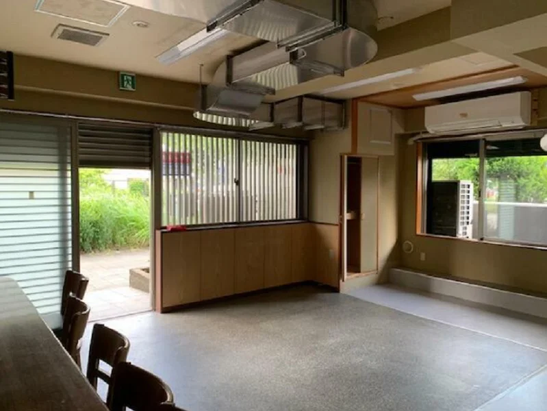 北野の居抜き店舗の内装
