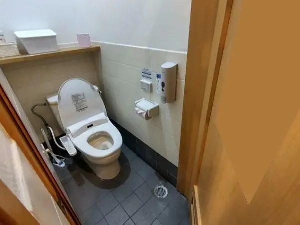 和食の居抜き物件のトイレ