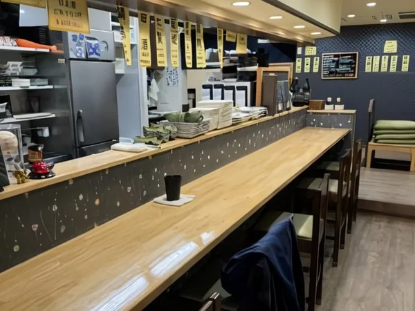 居酒屋の居抜き物件の内装