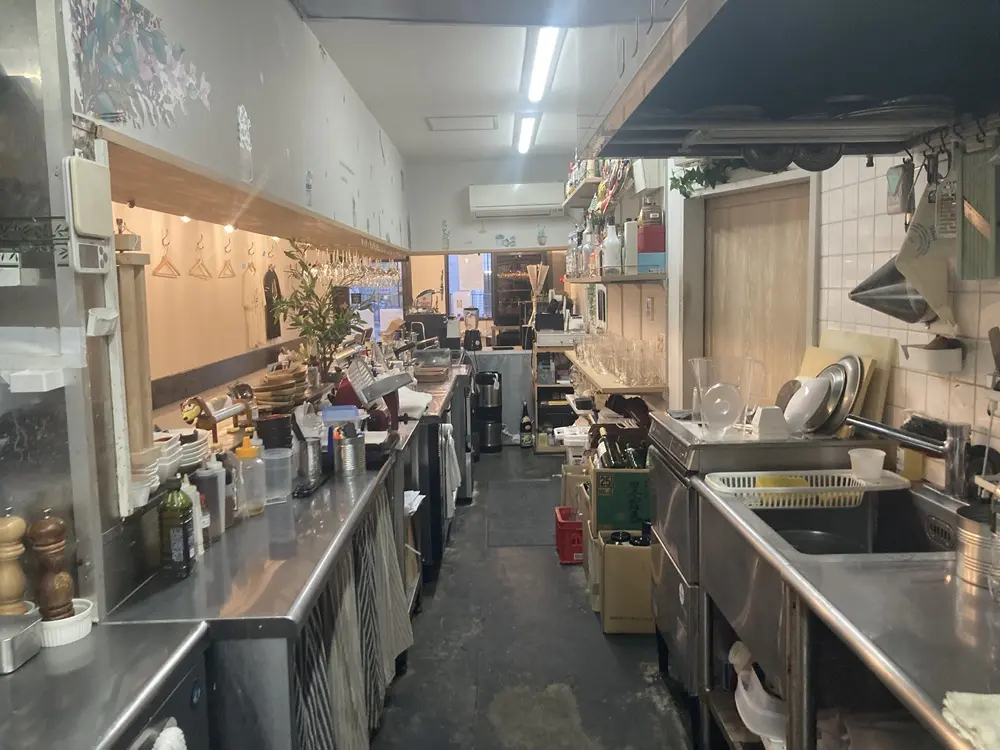 東白楽のイタリアン居抜きの厨房