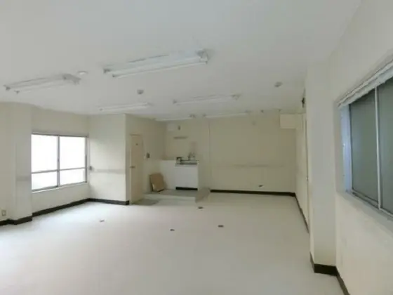 東銀座の事務所仕様店舗物件の内装