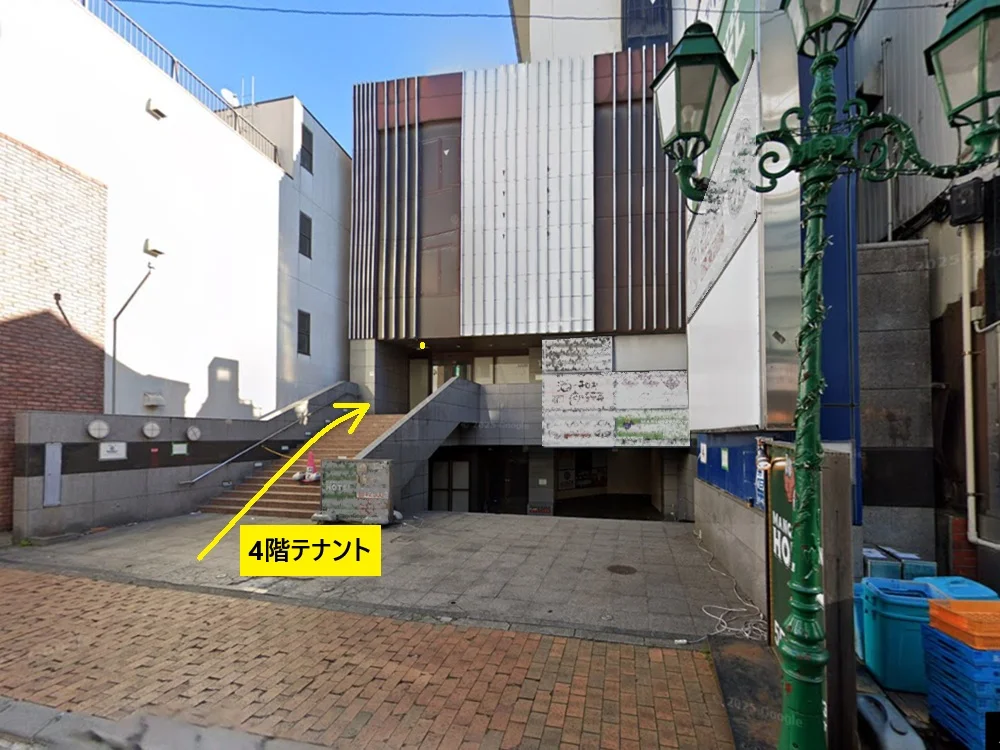 BAR・ショットバーの居抜き物件の外観