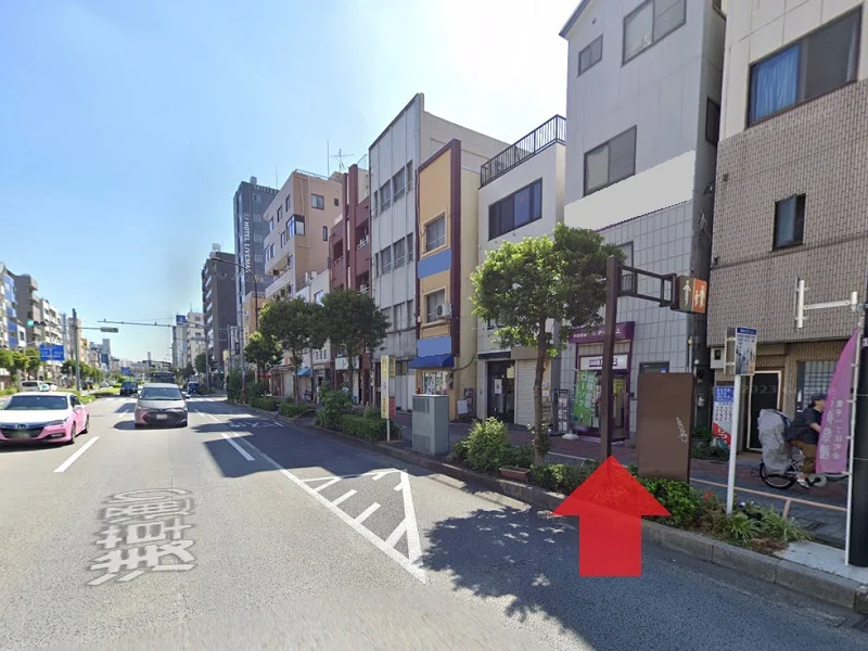 とうきょうスカイツリーの事務所仕様店舗物件の外観