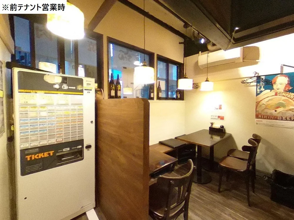 赤坂の居抜き店舗の内装