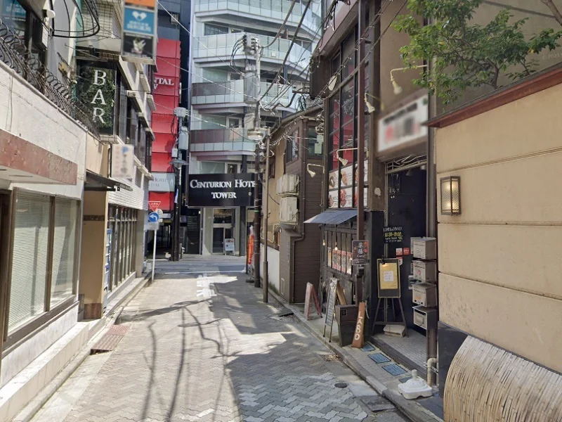 赤坂の焼肉屋居抜きの外観