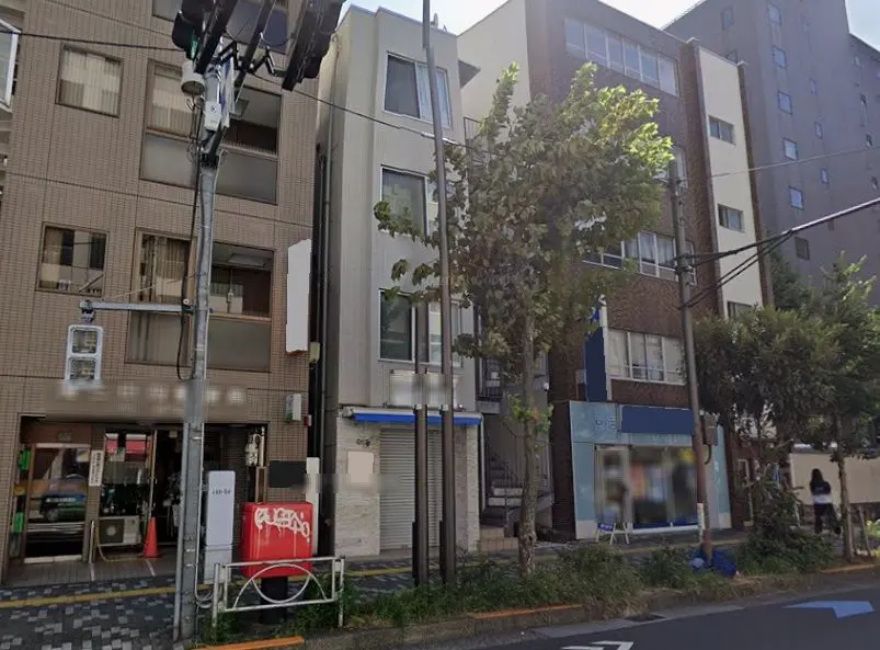 田町のスケルトン物件の外観