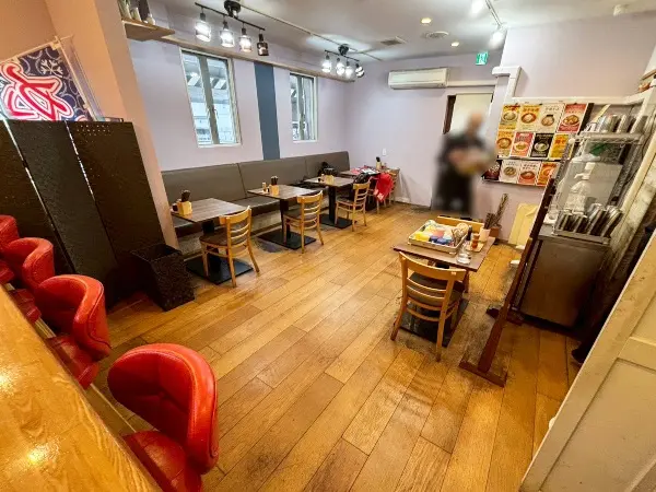 ラーメンの居抜き物件の内装