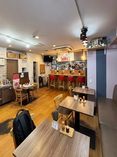 ラーメンの居抜き物件の内装