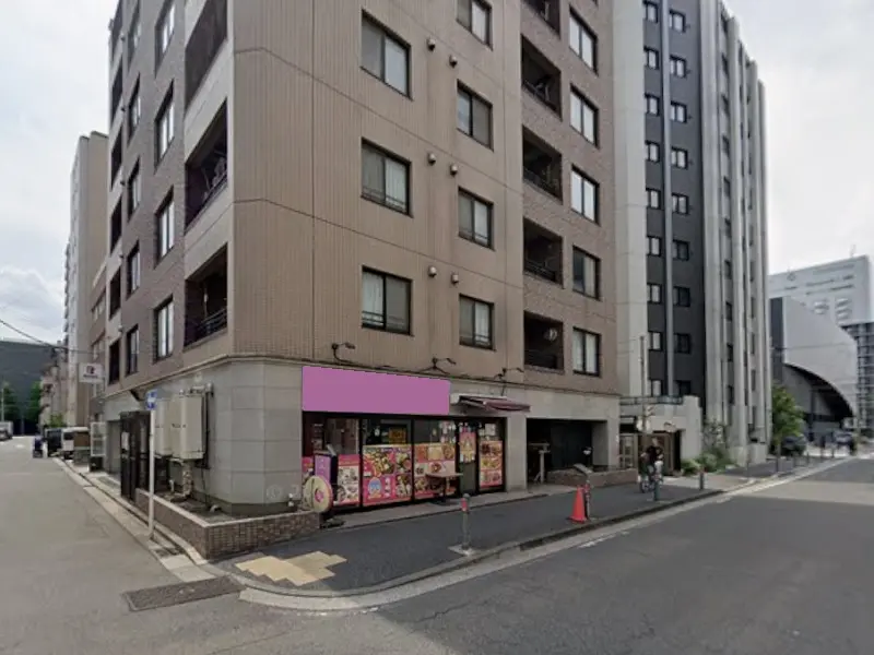 関内のインド・ネパール料理居抜きの外観