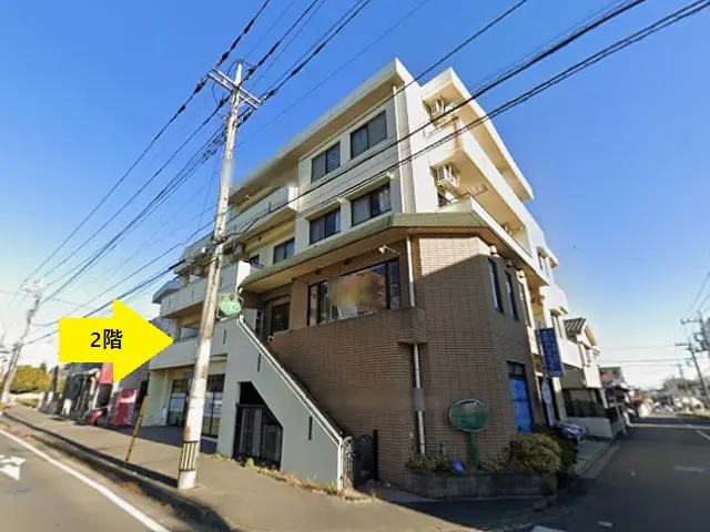 みずほ台のスケルトン店舗物件の外観