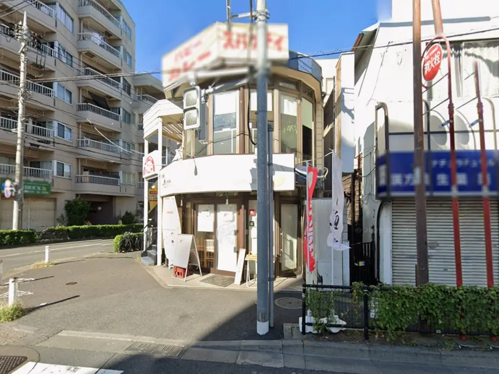 ラーメンの居抜き物件の外観