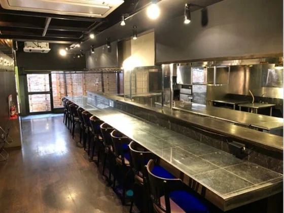 新松戸の居抜き店舗の内装