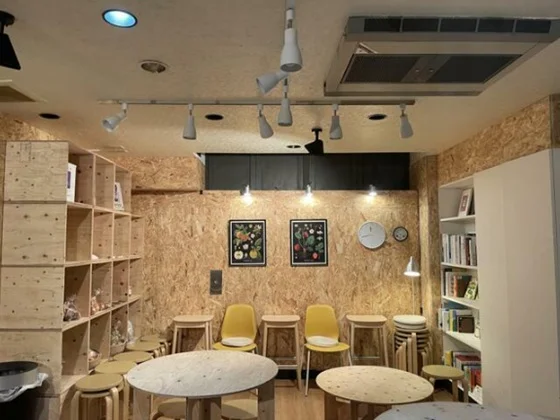 経堂のカフェ・喫茶店居抜きの内装