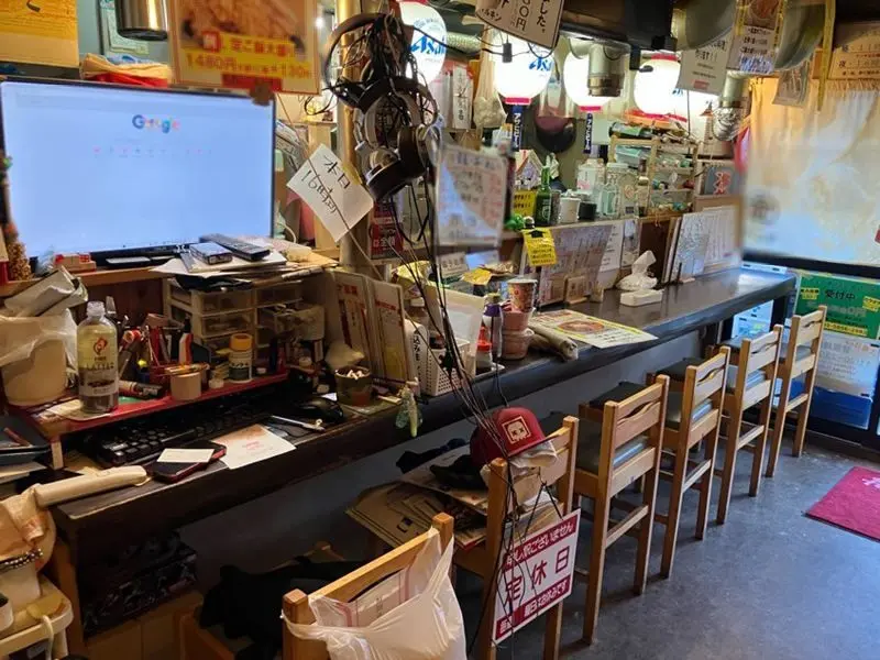 北綾瀬の居酒屋居抜きの内装