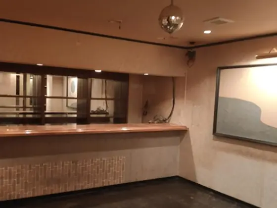 新所沢の居抜き店舗の内装