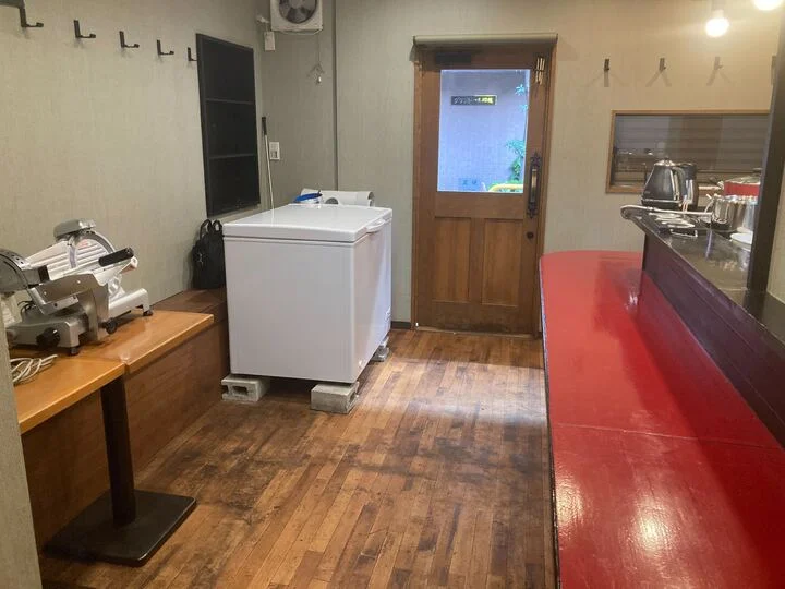 ラーメンの居抜き物件の内装