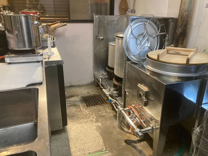 小田急相模原の居抜き店舗の厨房