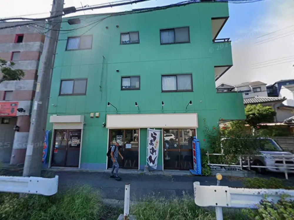 ラーメンの居抜き物件の外観