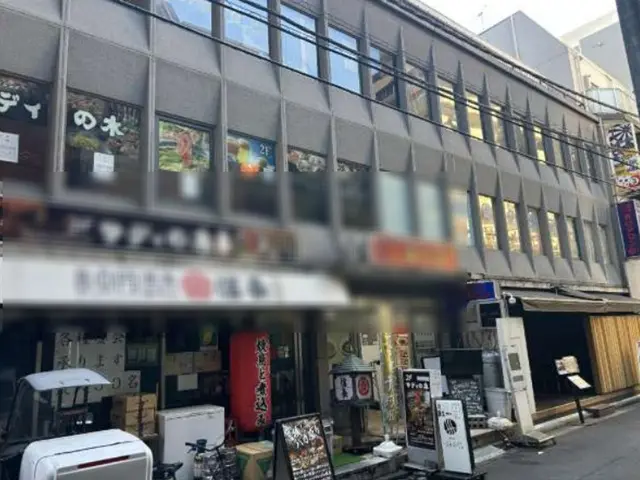 中華料理の居抜き物件の外観