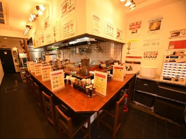 ラーメンの居抜き物件の内装