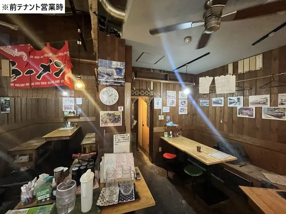 国分寺の居抜き店舗の内装