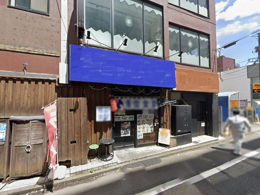 国分寺の居酒屋居抜きのエントランス