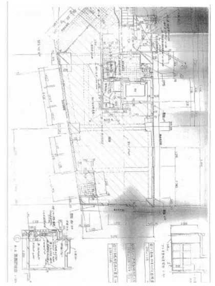 亀有のテイクアウト居抜きの平面図