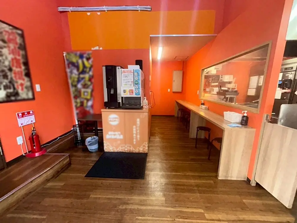 テイクアウトの居抜き物件の内装