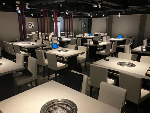 焼肉屋の居抜き物件の内装