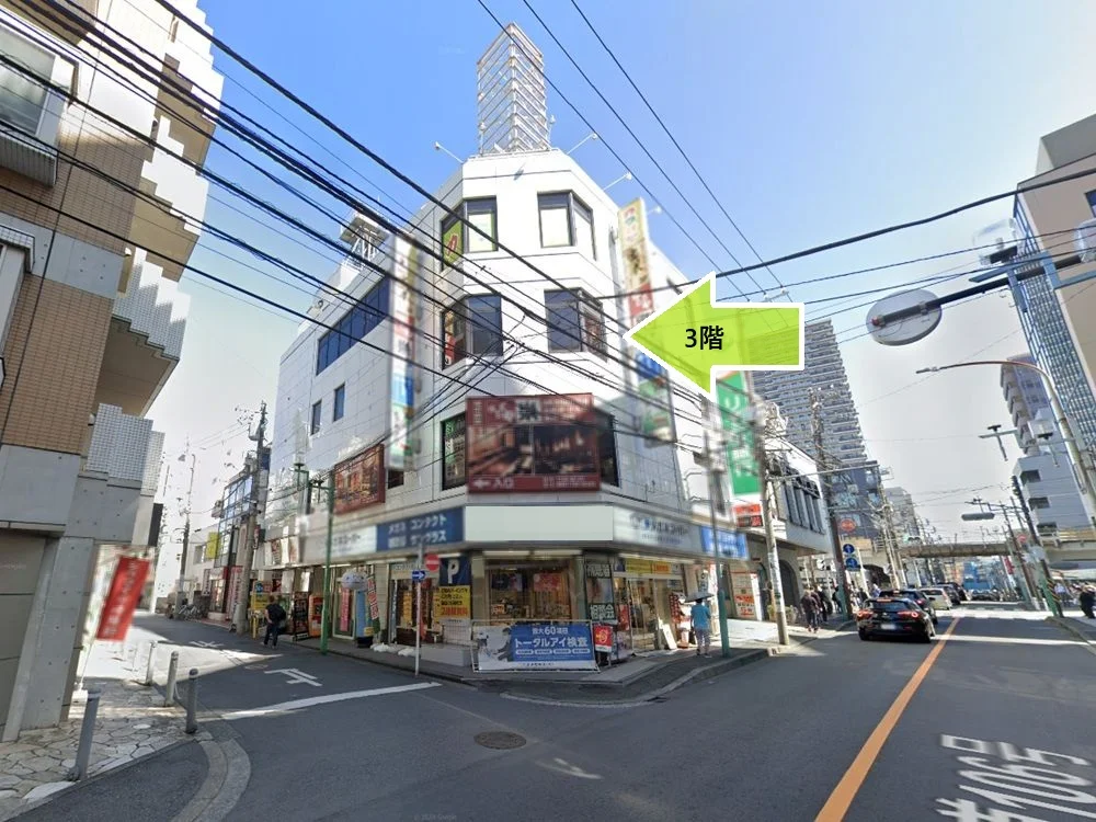 焼肉屋の居抜き物件の外観