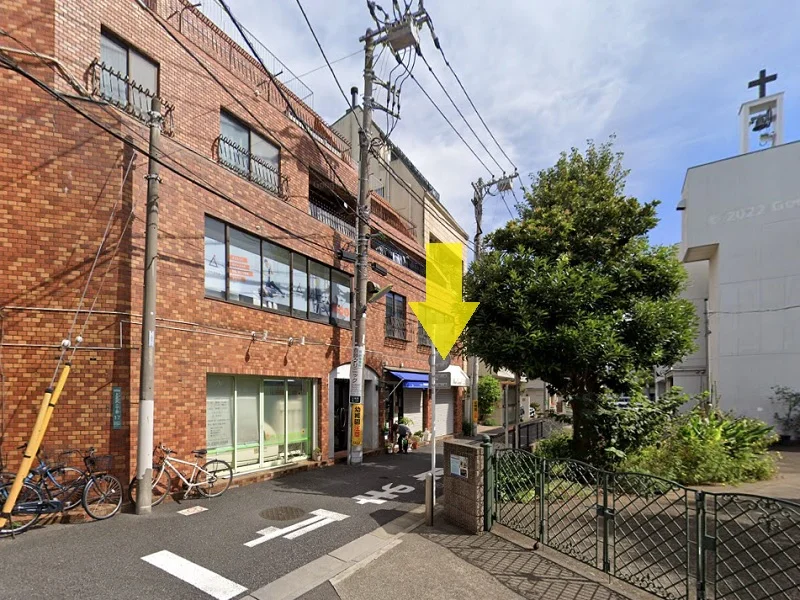 貸店舗(事務所仕様)の外観