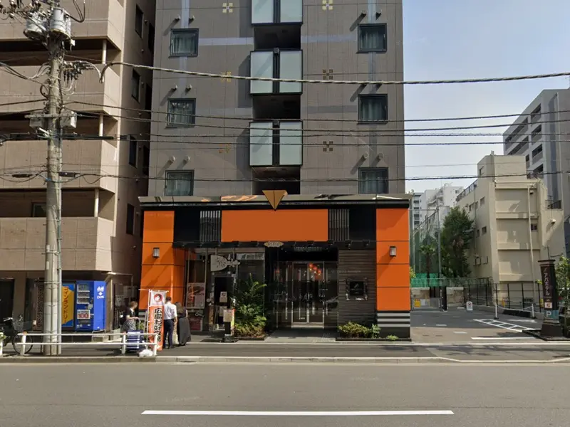 新御徒町の居抜き店舗の外観