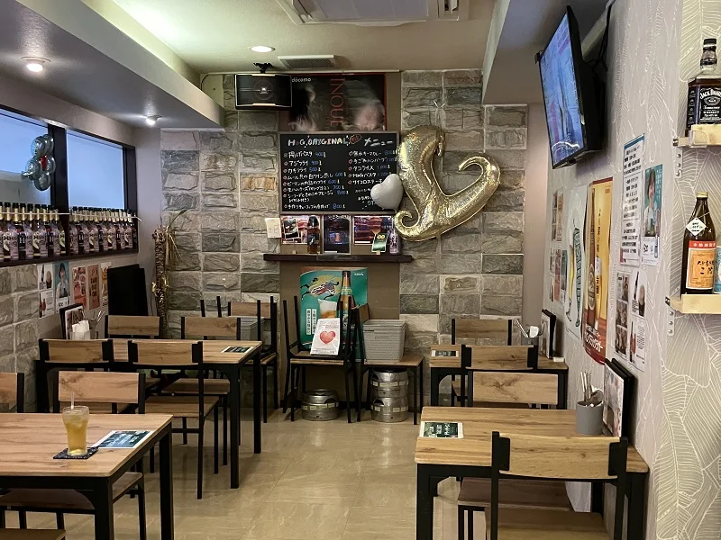 天王町の居抜き店舗の内装