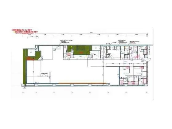所沢のスケルトン物件の平面図
