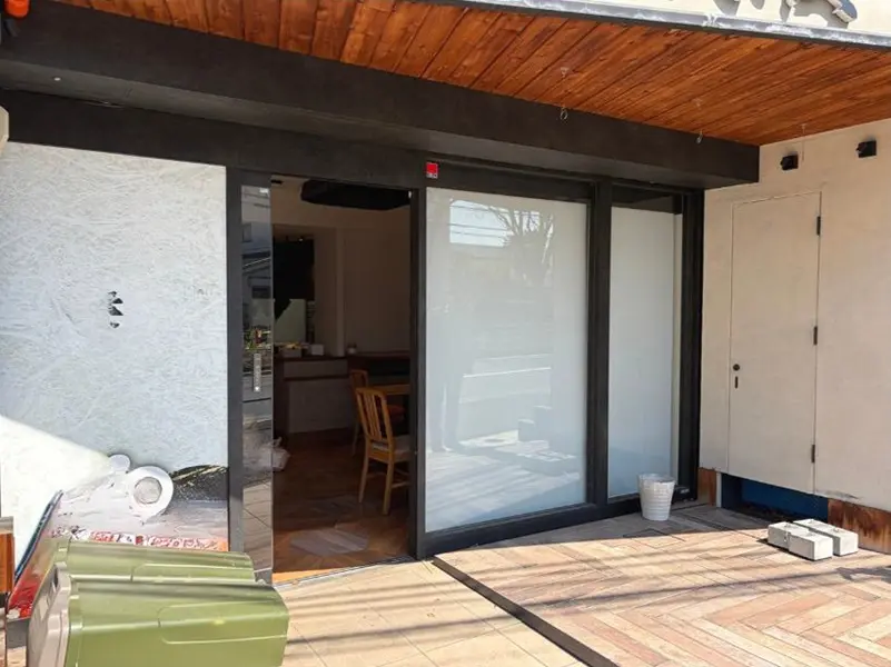 千歳船橋の和食居抜きのエントランス